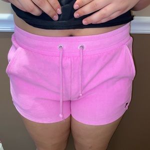 pink shorts